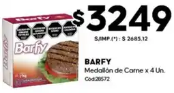 Diarco Barfy medallón de carne oferta