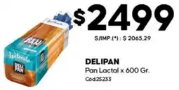 Diarco Delipan pan lactal oferta