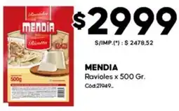 Diarco Mendia ravioles oferta