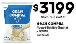 Diarco Gran compra yogurt bebible sachet oferta