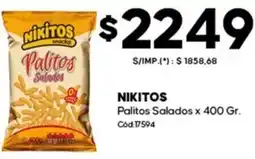 Diarco Nikitos palitos salados oferta