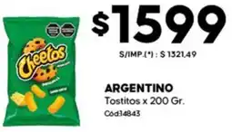 Diarco Argentino tostitos oferta