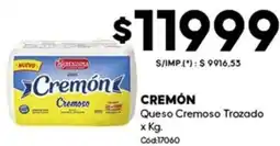 Diarco Cremón queso cremoso trozado oferta