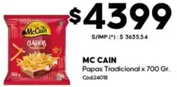 Diarco Mc cain papas tradicional oferta