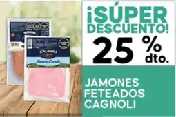 Diarco Cagnoli jamones feteados oferta