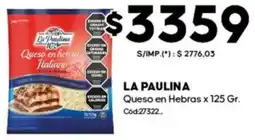 Diarco La paulina queso en hebras oferta
