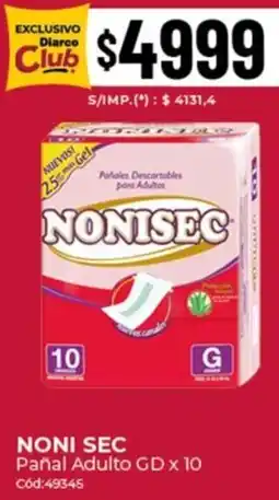 Diarco Noni sec pañal adulto oferta