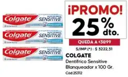 Diarco Colgate sensitive dentifrico blanqueador oferta