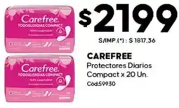 Diarco Carefree protectores diarios compact oferta