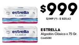 Diarco Estrella algodón clásico oferta