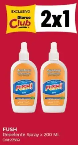 Diarco Fush! repelente spray oferta