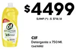 Diarco Cif detergente oferta