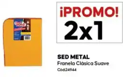 Diarco Sed metal franela clásica suave oferta