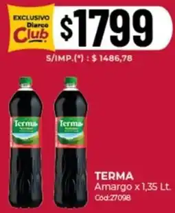 Diarco Terma amargo oferta