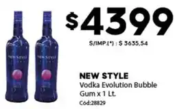 Diarco New style vodka evolution bubble gum oferta