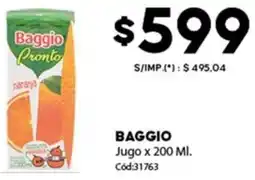 Diarco Baggio jugo oferta