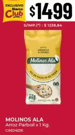 Diarco Ala molinos arroz parboil oferta