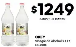 Diarco Okey vinagre de alcohol oferta