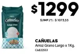 Diarco Cañuelas arroz grano largo oferta