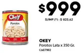 Diarco Okey porotos lata oferta