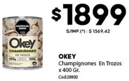 Diarco Okey champignones en trozos oferta