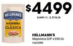 Diarco Hellmann's mayonesa d/p oferta