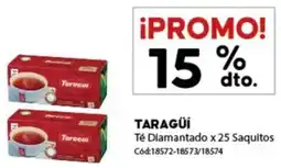 Diarco Taragüi té diamantado oferta