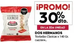 Diarco Dos hermanos tostadas clasicas oferta