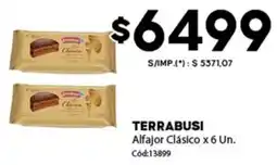 Diarco Terrabusi alfajor clásico oferta