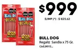 Diarco Bull dog regaliz sandia oferta