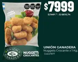 Diarco Unión ganadera nuggets crocante oferta
