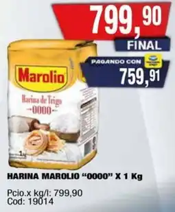Maxiconsumo Marolio "0000" harina oferta