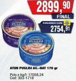 Maxiconsumo Puglisi atun ac.-nat oferta
