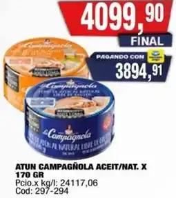 Maxiconsumo La campagnola atun aceit/nat. oferta