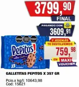Maxiconsumo Pepitos! galletitas oferta