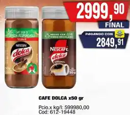 Maxiconsumo Nescafé cafe dolca oferta