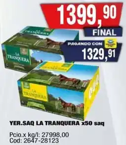 Maxiconsumo La tranquera yer.saq oferta