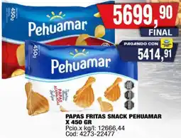 Maxiconsumo Pehuamar papas fritas snack oferta