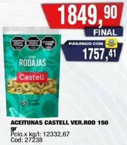 Maxiconsumo Castell aceitunas ver.rod oferta