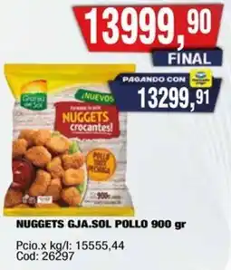 Maxiconsumo Nuggets gja.sol pollo oferta