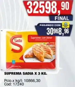 Maxiconsumo Sadia suprema oferta