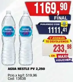 Maxiconsumo Nestlé agua pv oferta