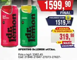 Maxiconsumo Dr.lemon aperitivo oferta