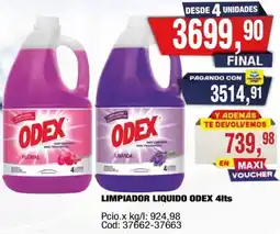 Maxiconsumo Odex limpiador liquido oferta