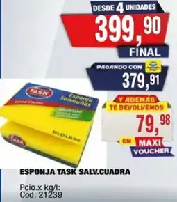Maxiconsumo Task esponja salv.cuadra oferta