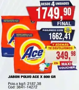 Maxiconsumo Ace jabon polvo oferta