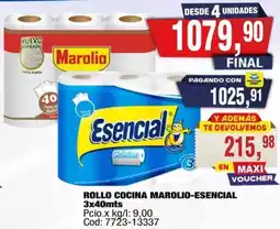 Maxiconsumo Marolio-esencial rollo cocina oferta