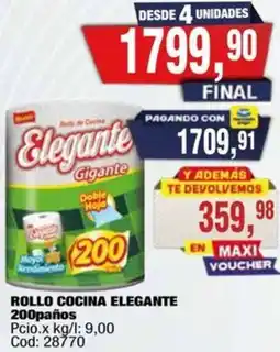 Maxiconsumo Elegante rollo cocina oferta