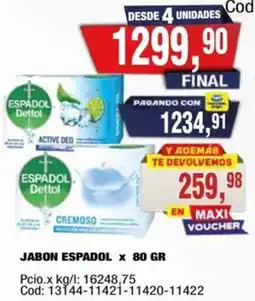 Maxiconsumo Espadol jabon oferta