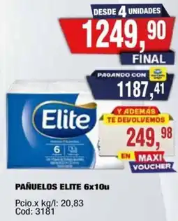 Maxiconsumo Elite pañuelos oferta